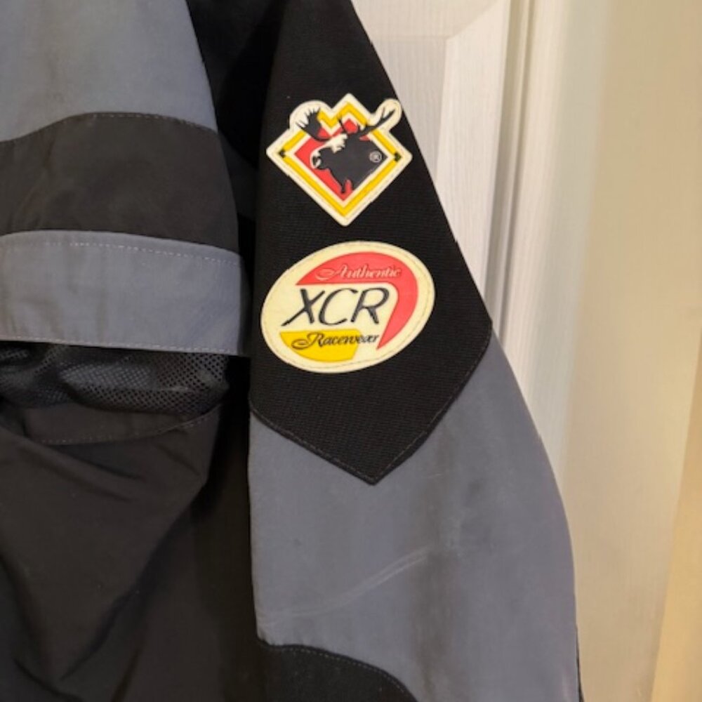 Moose Racing Utility Jacket Anorak Gorpcore Tech Black Gray Dirt Bike/Snowmobile - Picture 10 of 14